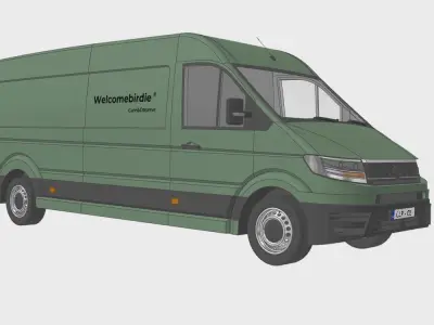 VW Crafter L4H3 3D model