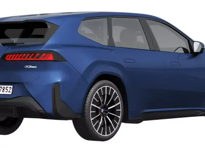 Electric SUV iX3 2026 3D model