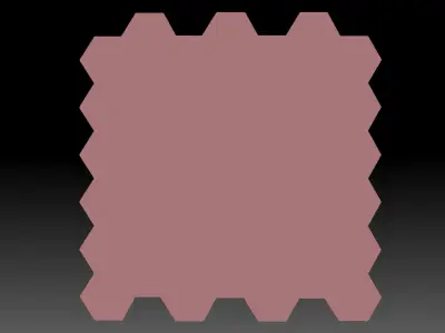 Honeycomb 3D print model