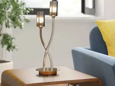 Nevaeh Table Light Lamp - 3 Colour 3D model