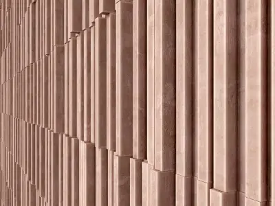 Panel rail thin n3 3D model