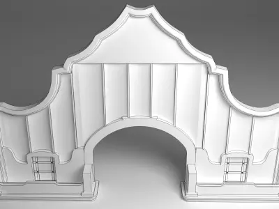 Entry Gate 3D model purchase