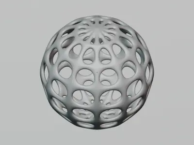 Sphere ball print model 3D print model