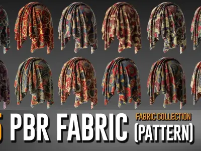 55 PBR Fabric Collection - VOL 01 Texture