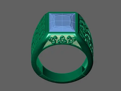 STL 3DM Gents Rings Ready Models Mens Rings 3D print model 3D print model