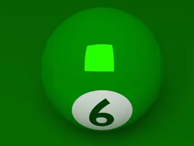 Pool balls Free 3D model