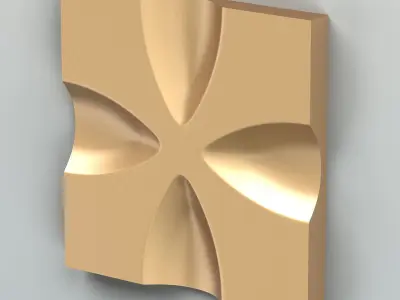 Wall panel 011 3D model