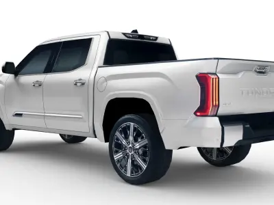 Toyota Tundra Capstone 2022 Low-poly 3D model