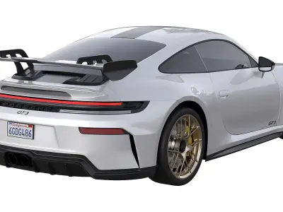 Porsche 911 GT3 2025 3D model