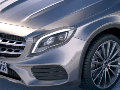 Mercedes GLA AMG 2018 3D model