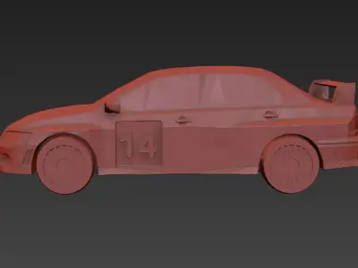 Mitsubishi Lancer 3D print model