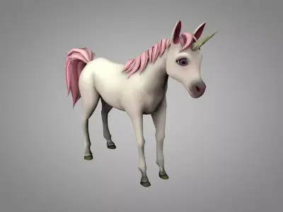 Unicorn 3D model