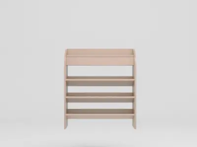 Hallway closet with two drawers and mirror Free low-poly 3D model