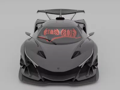 Apollo Intensa Emozione 3D model by Flostudio