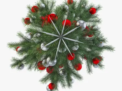 Christmas Tree 150cm v 1 3D model