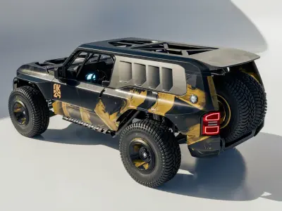 Land Cruiser 250 Prado Heavy Performance 3D model