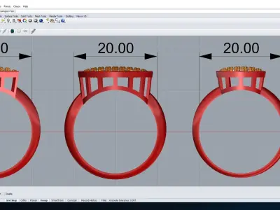 RING 22 3D print model