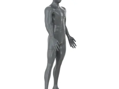 Male Abstract Mannequin 90 3D model