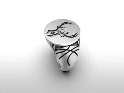 Champion Milwaukee Bucks Ring NBA Championship  3D print model