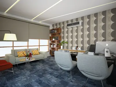 Office Room 3D model