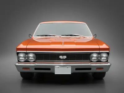 1966 Chevrolet Chevelle SS 3D model