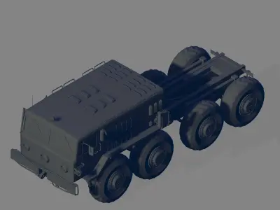 Truck D-535 3D model