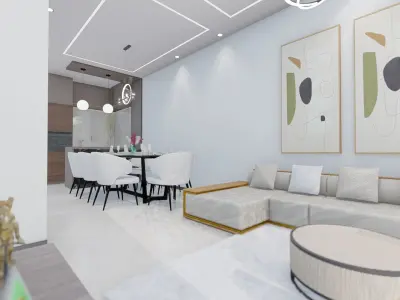residence villa house  3D model purchase
