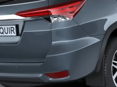 Toyota Fortuner 2017 3D model