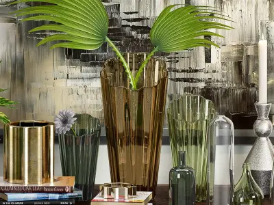 Decorative set-11 3D model purchase