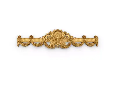 Classic decor ornament 310 3D model