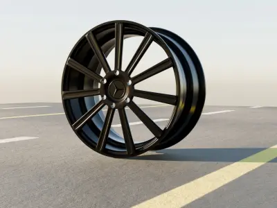 Mercedes-Benz Wheel Mercedes Benz Sprinter Wheel car tire 3D model