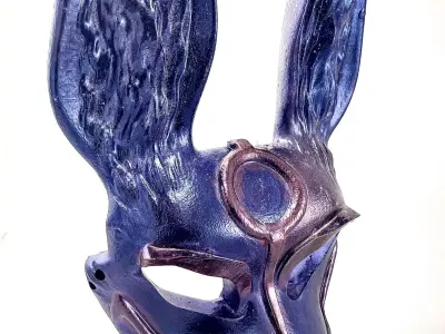 Rabbit Mask  3D print model