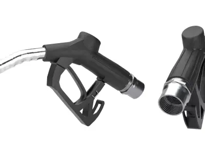 Fuel Nozzle Low-poly 3D model