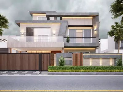 RESIDENTIAL PROJECT 3D 3D model