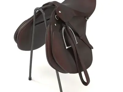 Horse saddle  3D model