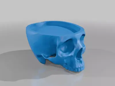 Skull Jewel Box - Sealed top 3D print model