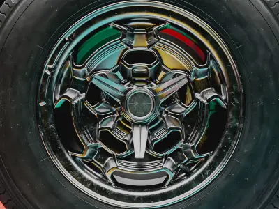 Oldtimer Tire 3D model