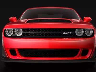 Dodge Challenger SRT Demon 2018 3D model