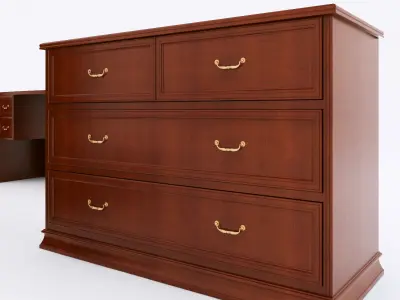 alf la storia bedroom set 3D model