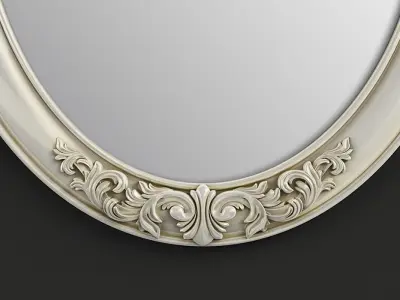 Carved frame  3D model