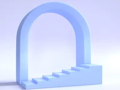 Display Podium 060220082024 3D model