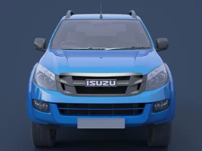 Isuzu D-Max Double Cab Huntsman 2014 3D model