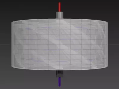 Ferro Fluid Motor - Concept 3D model