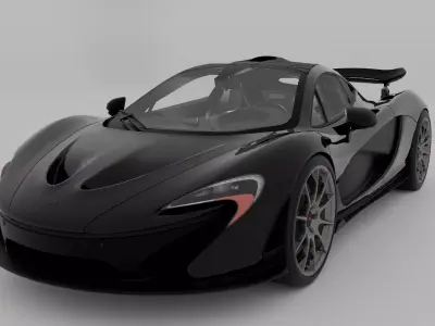 McLaren P1 3D model