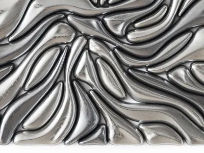 Abstract sculpture by Dan Nuge Nguyen 3D model