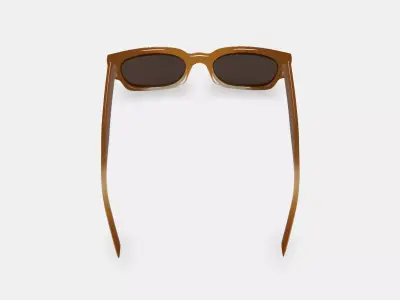 Domingo Sunglasses in Cinnamon Crystal Fade 3D model