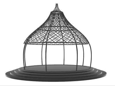 Modern Gazebo 3D Model 3D print model