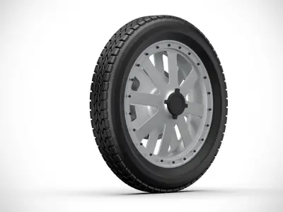 Wheel v10 3D model
