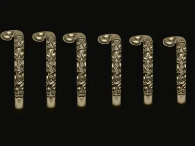 Patterned Rings 3D print model