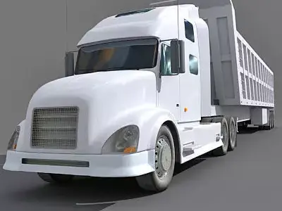 Dump Truck 10 3D model